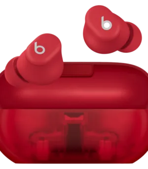 Beats Solo Buds - True Wireless Earbuds - Transparent Red, Model A3151 A3150 A3152