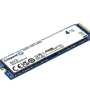Kingston 4TB NV3 SSD M.2 2280 PCIe 4.0 NVMe, Read: 6,000/ Write: 5,000MB/s