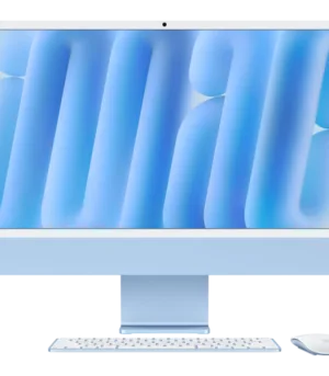 24-inch iMac with Retina 4.5K display: Apple M4 chip with 10‑core CPU and 10‑core GPU, 16GB, 256GB SSD - Blue,Model A3137