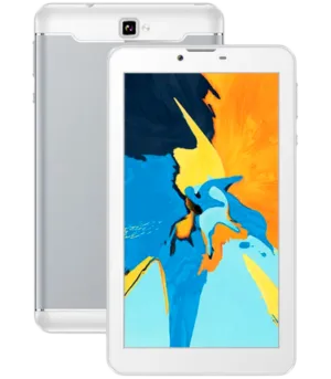 VGKE 7" 3G Tablet, Quad Core Mediatek CPU, 1GB RAM, 16GB Storage, Android 10 - Tablet cover inside Box - Silver
