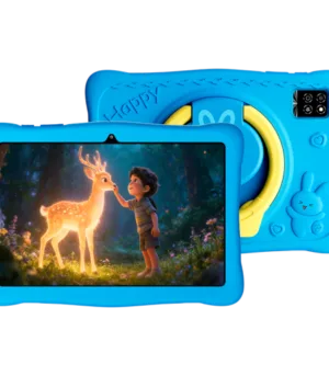 OSCAL KIDO 2 WiFi 10.1-inch HD IPS 800x1280 Quad-core T310 up to 2.0 GHz RAM 4GB ROM 64GB Cam Rear 8MP Front 5MP WiFi5 BT 5.0 Battery 6600mAh Android 16 Bunny Blue