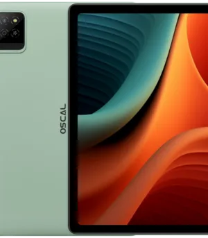 OSCAL PAD 30 WiFi 10.1-inch HD IPS 800x1280 Quad-core T310 up to 2.0 GHz RAM 4GB ROM 128GB Cam Rear 8MP Front 5MP WiFi5 BT 5.0 Battery 6600mAh Android 15 Hazel Green