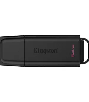Kingston 64GB Portable USB 3.2 Gen 1 DataTraveler Exodia Black