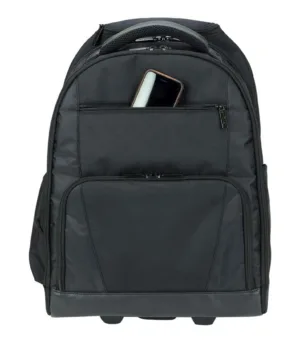 Targus Bag Rolling Notebook Backpack 15.6 Nylon Black & Platinum 2.7 kg Limited Lifetime warranty