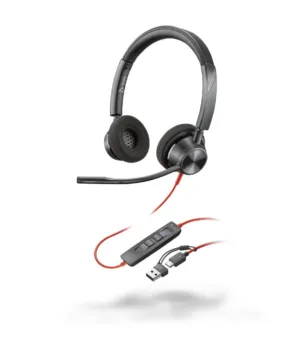 Poly Blackwire 3320 USB-A+C Headset