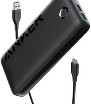 Anker 20000MAh 22.5W TypeC Cable Powerbank Black