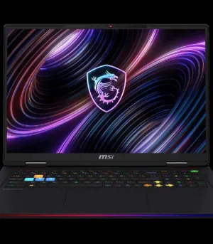 MSI / RAIDER 18 MAX HX A2WJ-1066ZA / INTEL CORE ULTRA 9 290HX / DDR5 6400MHz 64GB (2x 32GB) / 2TB NVME PCIE SSD / RTX 5090 GDDR7 24GB / 18" 16:10 UHD+ (3840x2400)  MINILED  120Hz / WINDOWS 11 HOME / NO BAG INCLUDED / CORE BLACK / 2 YEAR WARRANTY