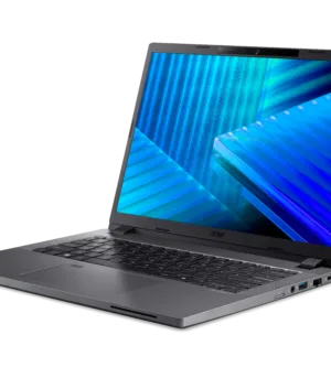 Acer TravelMate TMP214-75-G3-TCO-702K 14" WUXGA IPS SlimBezel Intel Core Ultra 7 processor 155H 16 GB DDR5 Memory 512GB PCIe NVMe SSD SD card reader WIFI6E+BT 2x2 AX+BT 6E FHD IR camera FPR BackLit KB 53Wh Li-ion battery 65W TypeC adapter Windows 11 PRO 3 YRS OSW