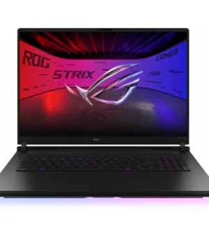 ASUS ROG STRIX SCAR 18 / 18-inch 2.5K (2560 x 1600  WQXGA) 16:10 ROG Nebula HDR Display / Intel® Core™ Ultra 9 Processor 275HX 2.7 GHz (36MB Cache  up to 5.4 GHz  24 cores  24 Threads)/ Intel® AI Boost NPU up to 13 / DDR5 32GB ( 16GB DDR5-5600 SO-DIMM  the memory speed of the systems vary by CPU SPEC *2 ) / 2TB PCIe® 4.0 NVMe™ M.2 Performance SSD + 1x M.2 SSD / NVIDIA® GeForce RTX™ 5090 Laptop GPU 24GB GDDR7 / Backlit Chiclet Keyboard Per Key RGB with Copilot key / Fast charging ( Recharge from 0-50% in 30 minutes ) / Incl. ROG backpack / Off Black / Windows 11 Home / 1YR PUR Warranty