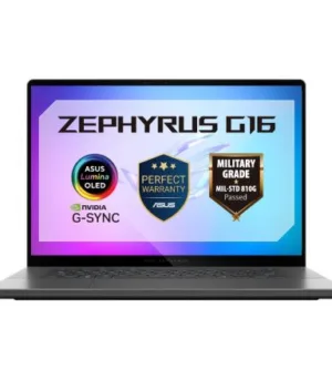 ASUS ROG Zephyrus / Intel Core Ultra 9 285H / LPDDR5X 16GB (On board) / 1TB PCIE G4 SSD / WIN11 PRO / RTX 5070 / Grey / 1YR Carry-in